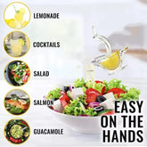 Lemon juicer clip.