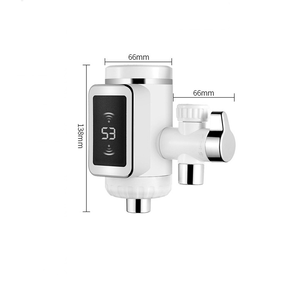 Instant Electric Faucet Water Heater – Digital Temperature Display Tap