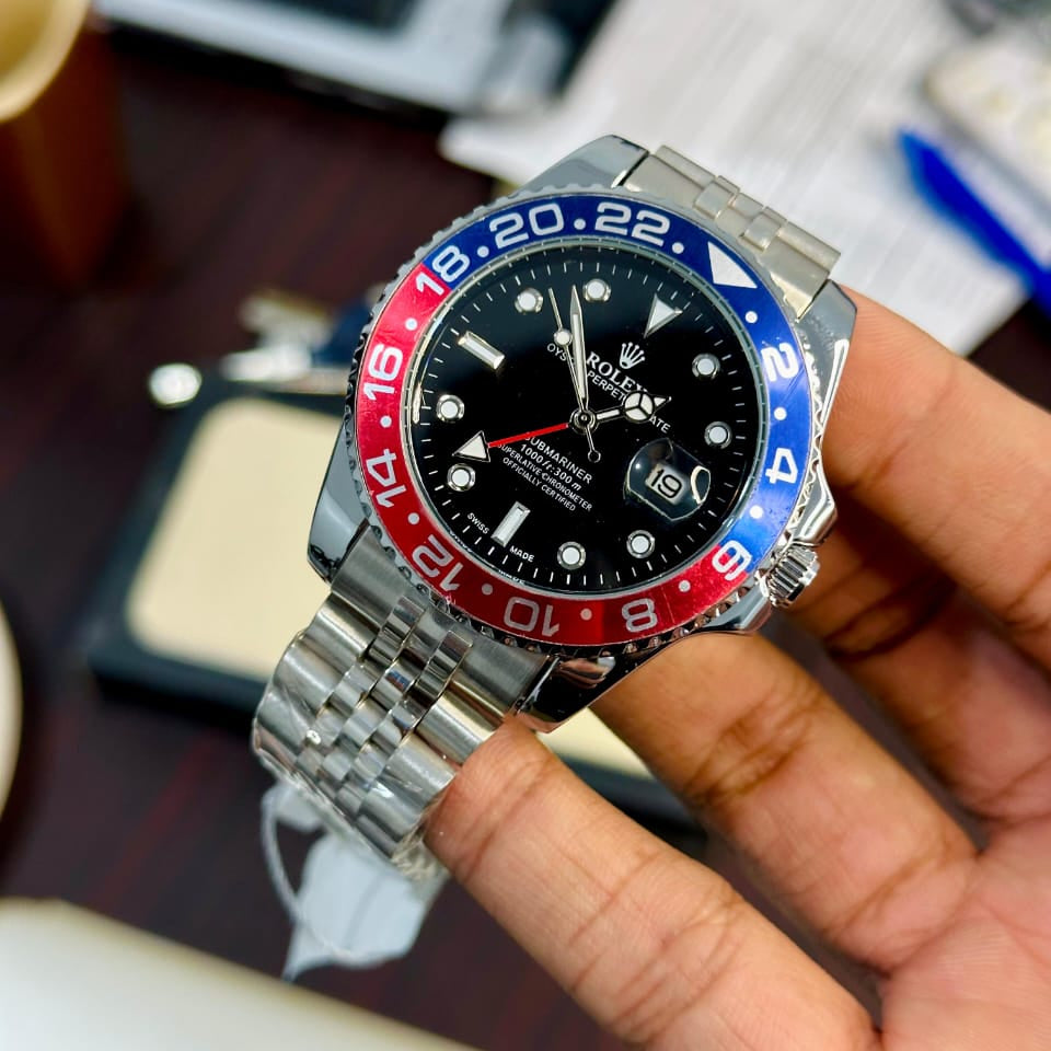 Luxury Stainless Steel Men's Watch – Timeless Style & Precision